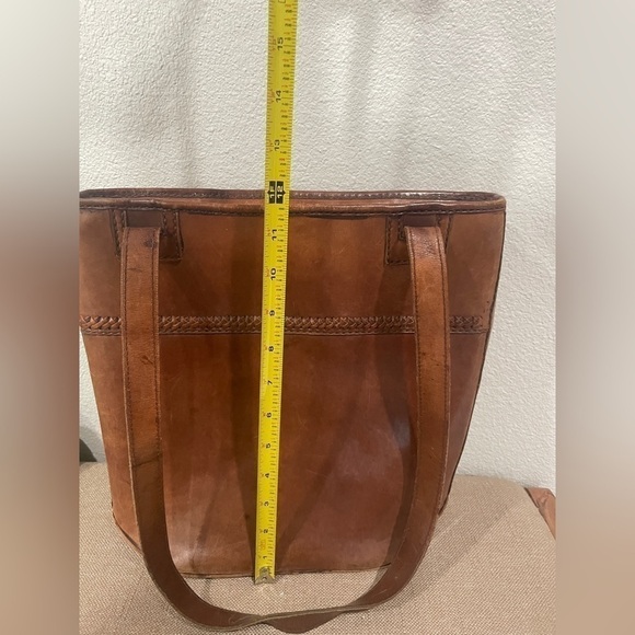 BROWN Leather Shoulder‎ Bag - Picture 7 of 8